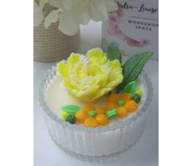 Flower mold Candle Workshop - Large Glass