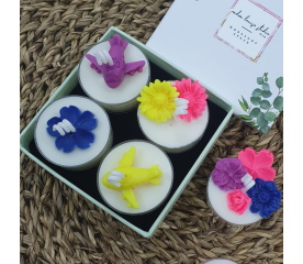 Flowers and Airplane Tealight Candle Workshop